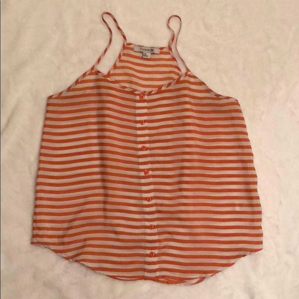 Striped tank top